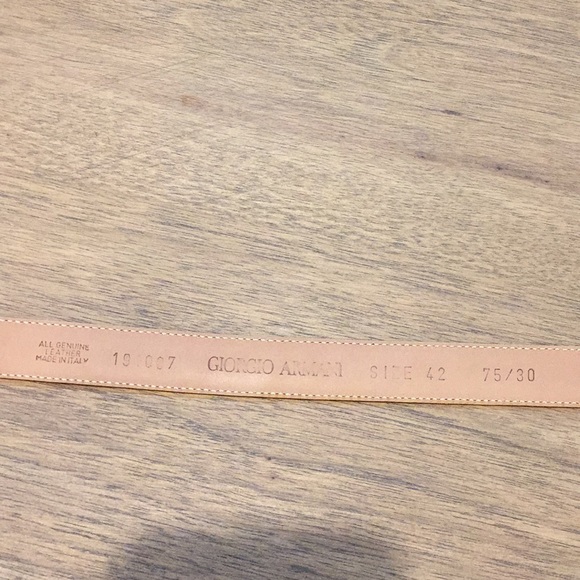 AUTHENTIC GIORGIO ARMANI BROWN BELT!!!! - Picture 6 of 6